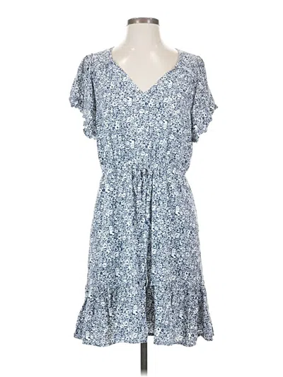 Pre-owned Gap Casual Dress In Blue