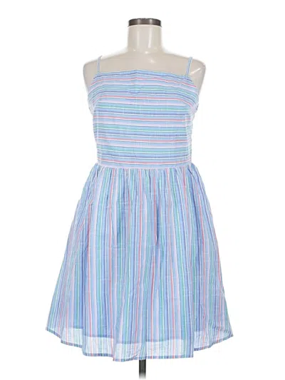 Pre-owned Gap Casual Dress In Blue