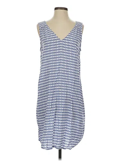 Pre-owned Gap Casual Dress In Blue