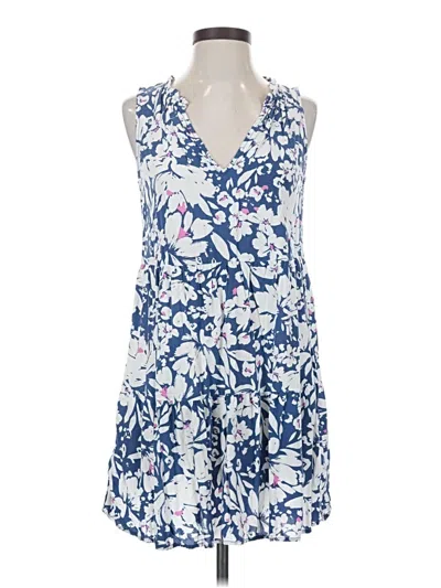 Pre-owned Gap Casual Dress In Blue