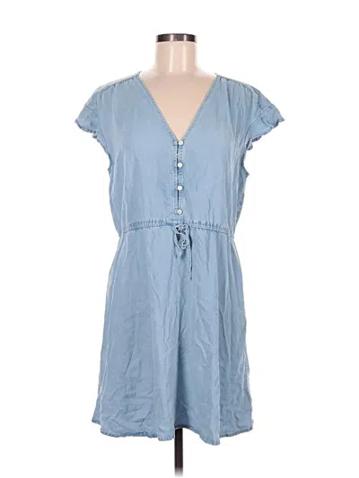 Pre-owned Gap Casual Dress In Blue