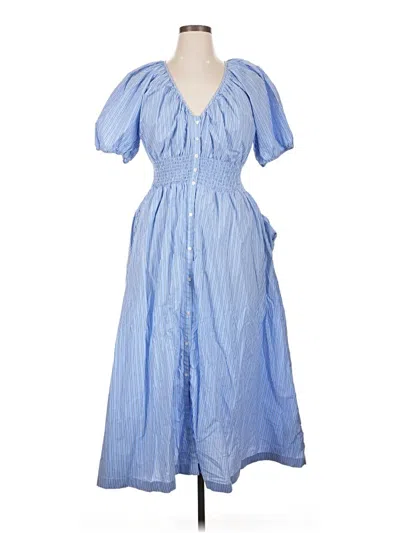 Pre-owned Gap Casual Dress In Blue