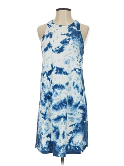 Pre-owned Gap Casual Dress In Blue