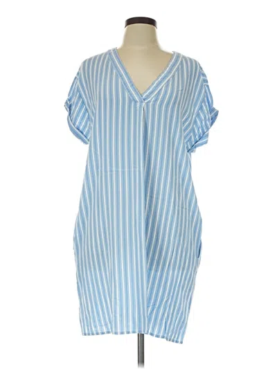 Pre-owned Gap Casual Dress In Blue
