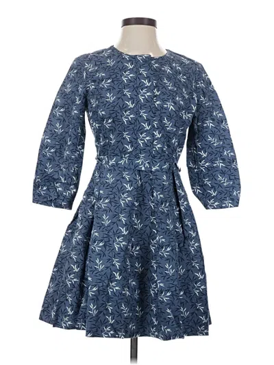 Pre-owned Gap Casual Dress In Blue