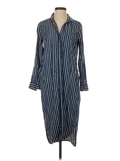 Pre-owned Gap Casual Dress In Blue