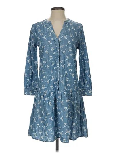 Pre-owned Gap Casual Dress In Blue