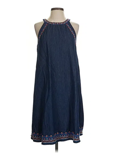 Pre-owned Gap Casual Dress In Blue
