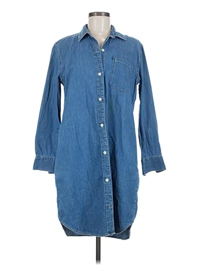 Pre-owned Gap Casual Dress In Blue