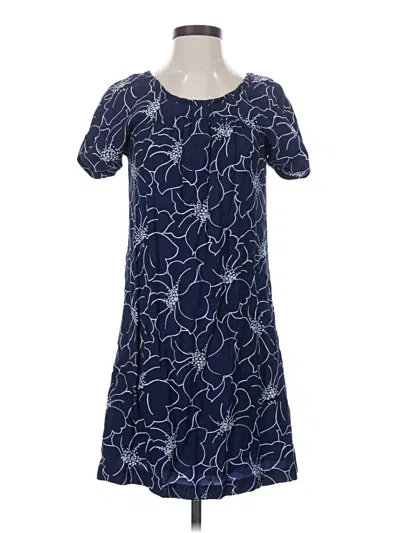 Pre-owned Gap Casual Dress In Blue