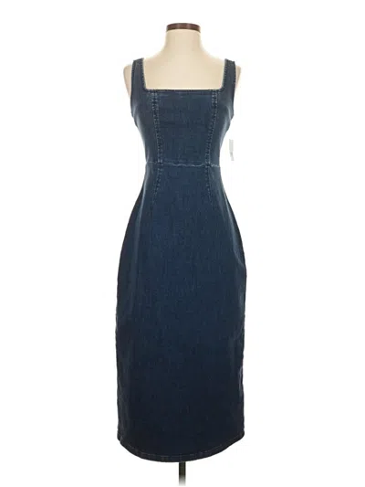 Pre-owned Gap Casual Dress In Blue