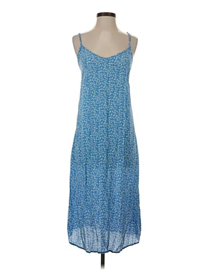 Pre-owned Gap Casual Dress In Blue