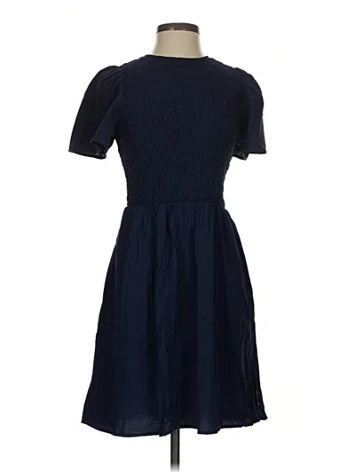 Pre-owned Gap Casual Dress In Blue