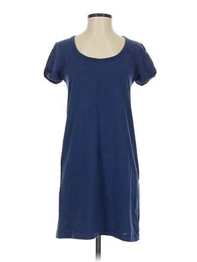 Pre-owned Gap Casual Dress In Blue