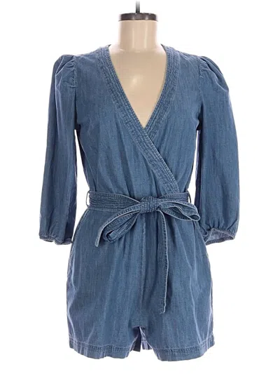 Pre-owned Gap Casual Dress In Blue