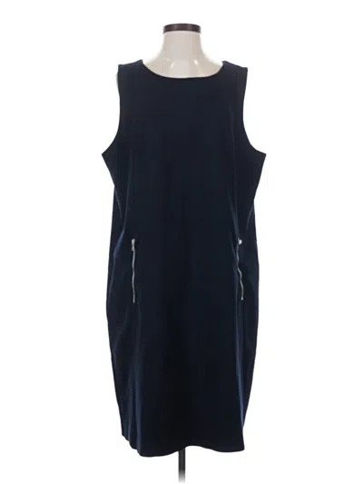 Pre-owned Gap Casual Dress In Blue