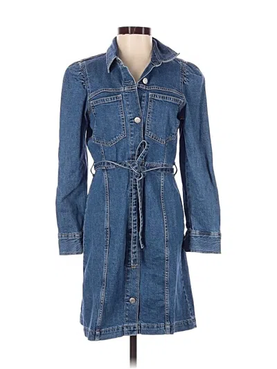 Pre-owned Gap Casual Dress In Blue