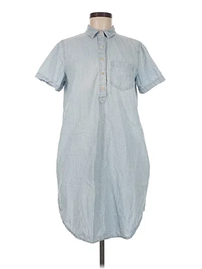 Pre-owned Gap Casual Dress In Blue