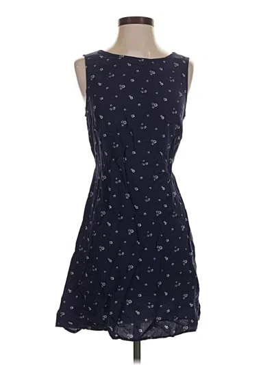 Pre-owned Gap Casual Dress In Blue