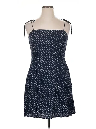 Pre-owned Gap Casual Dress In Blue