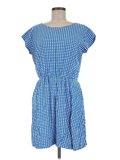 Pre-owned Gap Casual Dress In Blue