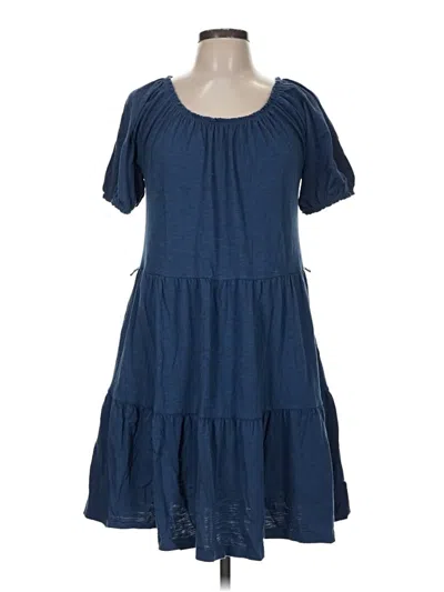 Pre-owned Gap Casual Dress In Blue