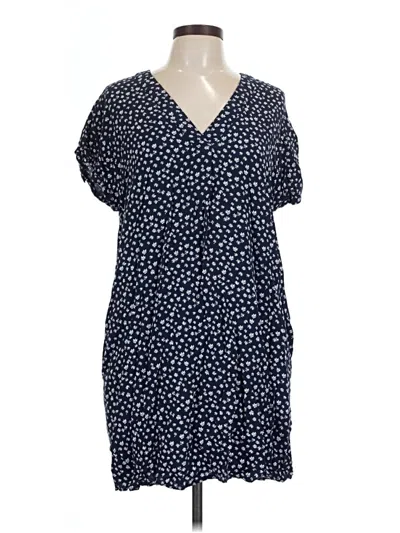 Pre-owned Gap Casual Dress In Blue