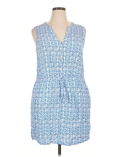 Pre-owned Gap Casual Dress In Blue