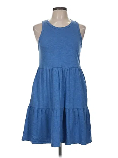 Pre-owned Gap Casual Dress In Blue