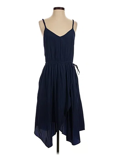 Pre-owned Gap Casual Dress In Blue