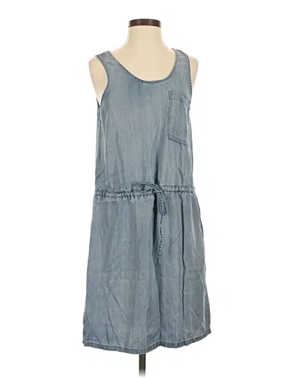 Pre-owned Gap Casual Dress In Blue