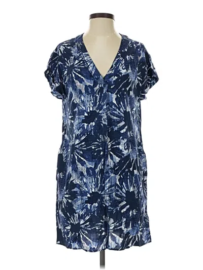 Pre-owned Gap Casual Dress In Blue