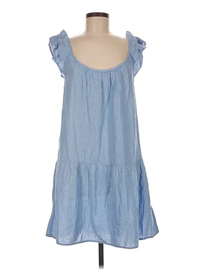 Pre-owned Gap Casual Dress In Blue