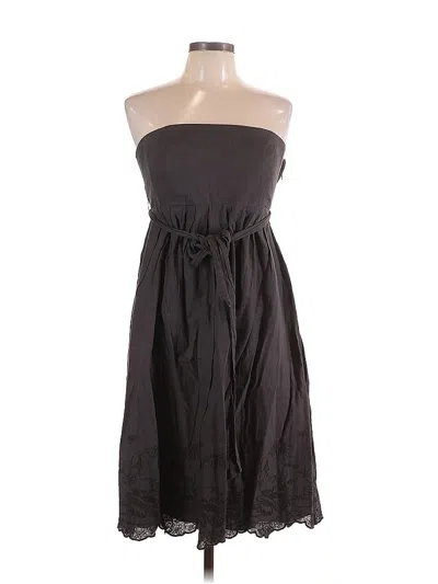 Pre-owned Gap Casual Dress In Brown