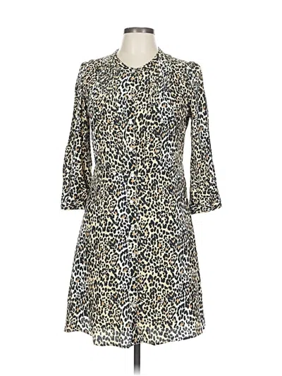 Pre-owned Gap Casual Dress In Brown