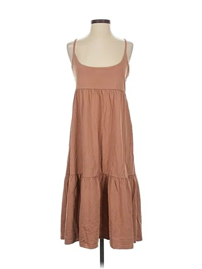 Pre-owned Gap Casual Dress In Brown