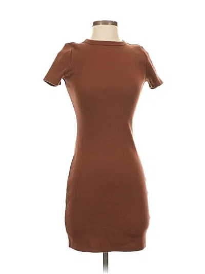 Pre-owned Gap Casual Dress In Brown