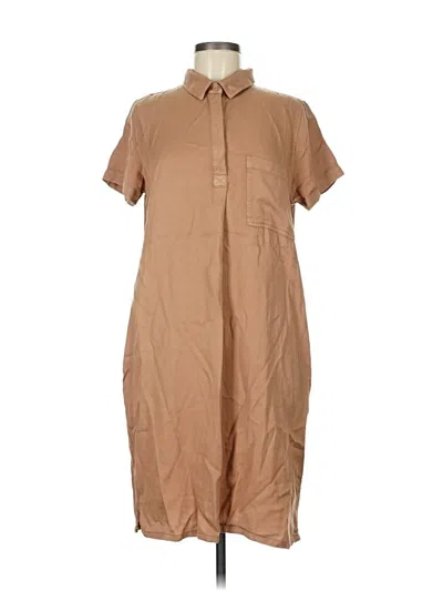 Pre-owned Gap Casual Dress In Brown