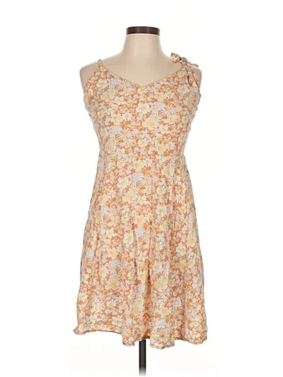 Pre-owned Gap Casual Dress In Brown