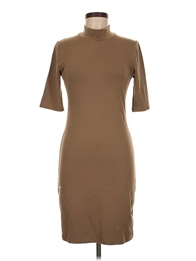 Pre-owned Gap Casual Dress In Brown