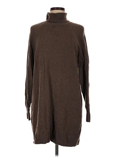 Pre-owned Gap Casual Dress In Brown