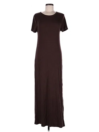 Pre-owned Gap Casual Dress In Brown