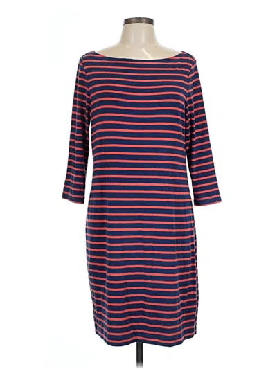 Pre-owned Gap Casual Dress In Burgundy