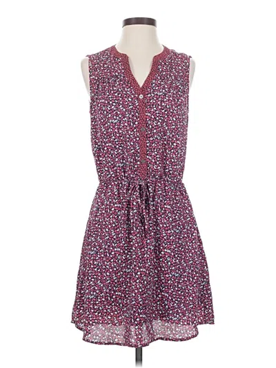 Gap Casual Dress In Burgundy