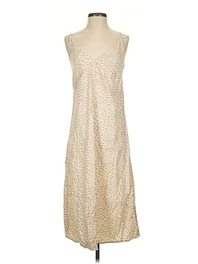 Pre-owned Gap Casual Dress In Gold
