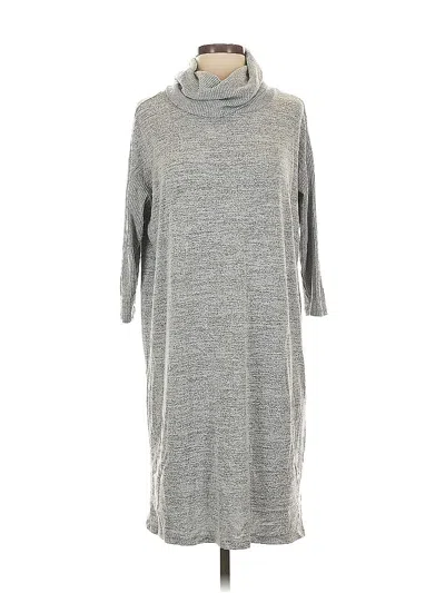 Pre-owned Gap Casual Dress In Gray