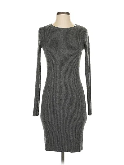 Pre-owned Gap Casual Dress In Gray