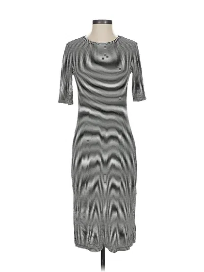 Pre-owned Gap Casual Dress In Gray