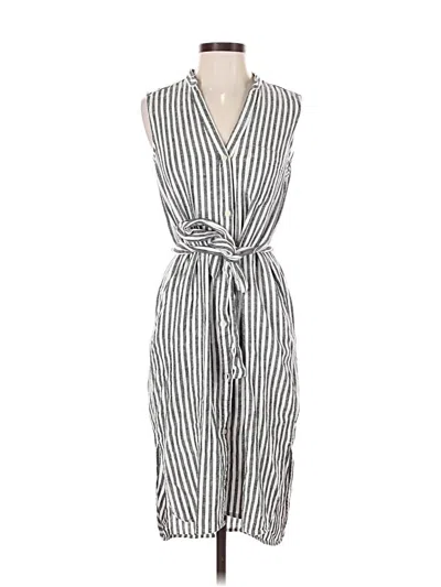 Pre-owned Gap Casual Dress In Gray