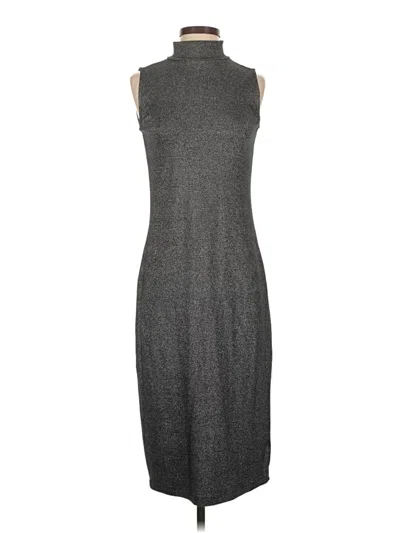 Pre-owned Gap Casual Dress In Gray